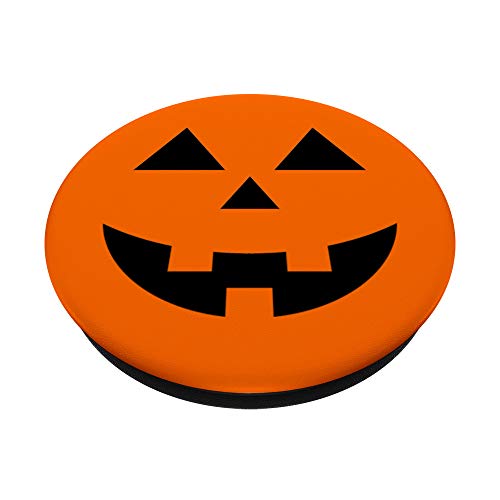 Spooky Jack-O-Lantern Halloween Pumpkin PopSockets PopGrip: Swappable Grip for Phones & Tablets