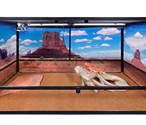 CAROLINA CUSTOM CAGES Reptile Carpet, Copper Canyon 24" x 48", Two Sheets