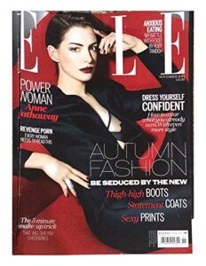 ellie magazine, the worlds biggest selling fashion magazine, november 2014