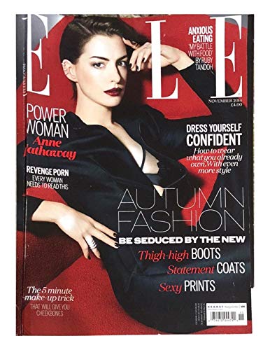 ELLIE MAGAZINE, THE WORLDS BIGGEST SELLING FASHION MAGAZINE, NOVEMBER 2014