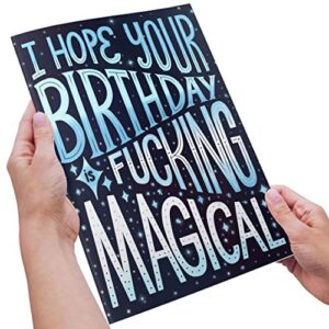 iyf designs cards adult humor hilarious birthday card for him or her i hope your birthday is magical & sparkle