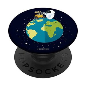 disney pixar wall-e eve on earth popsockets popgrip: swappable grip for phones & tablets