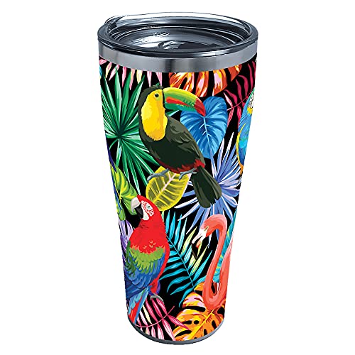 Tervis Tropical Collection Birds Triple Walled Insulated Tumbler, Stainless Steel, 1 Count (Pack of 1)