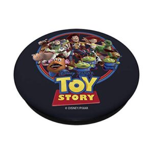 Disney Pixar Toy Story Woody Jessie Buzz And The Gang PopSockets PopGrip: Swappable Grip for Phones & Tablets