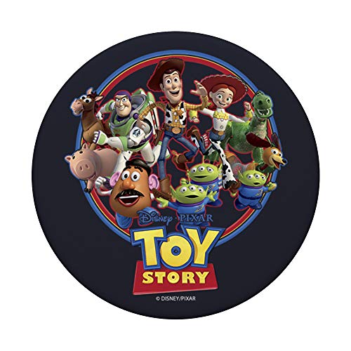 Disney Pixar Toy Story Woody Jessie Buzz And The Gang PopSockets PopGrip: Swappable Grip for Phones & Tablets