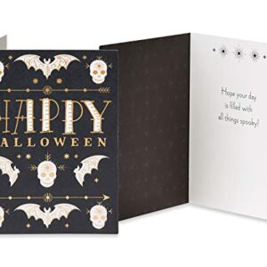 American Greetings Mini Halloween Cards Bundle, Halloween, Spider, Hey Boo (4-Count)