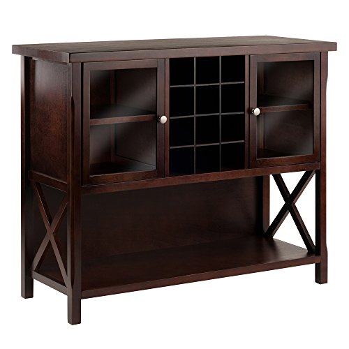 Winsome Xola Buffet Cabinet, Cappuccino