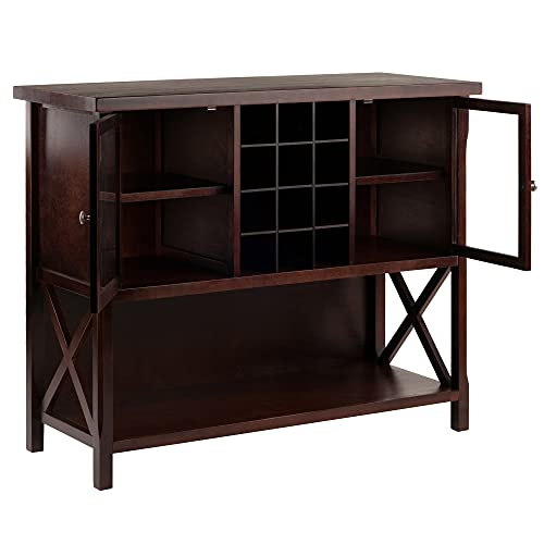 Winsome Xola Buffet Cabinet, Cappuccino