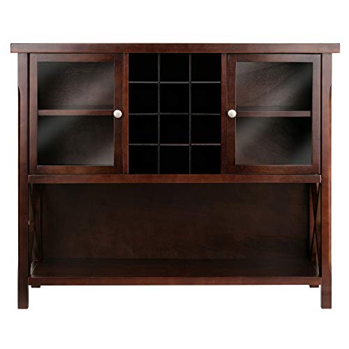 Winsome Xola Buffet Cabinet, Cappuccino