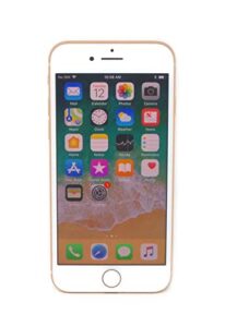 apple iphone 8 4.7in, 256 gb, at&t, gold locked to at&t (renewed)