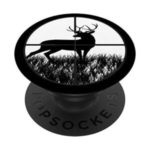 deer hunting crosshair popsockets popgrip: swappable grip for phones & tablets