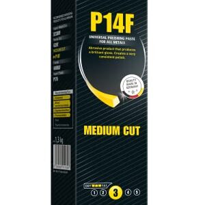 Menzerna P14F Medium Cut Rouge Bar Universal Polishing Paste For All Metals