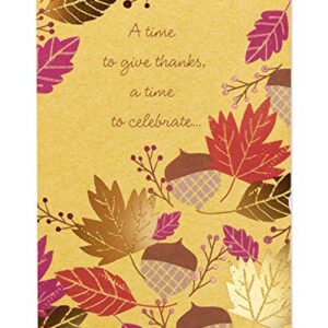 American Greetings Thanksgiving Cards, Mean So Much (6-Count)