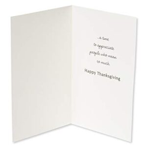 American Greetings Thanksgiving Cards, Mean So Much (6-Count)