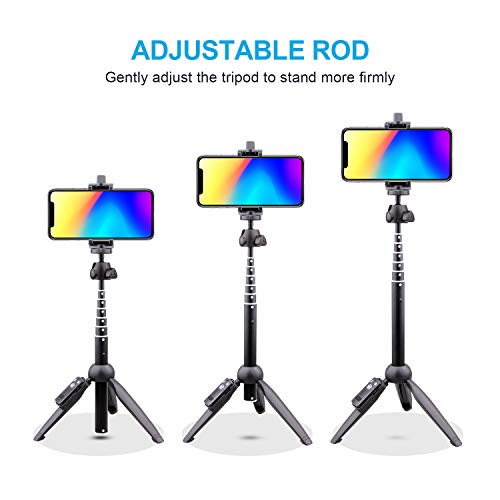 Phone Tripod, LATZZ 40 Inch iPhone Stand, Tripod for iPhone with Wireless Remote Control, Tripod for The iPhone 14/13/12/11 Pro/Xs MAX/XR/X/8/7P/Galaxy Note 20/S21/S20/S10, More