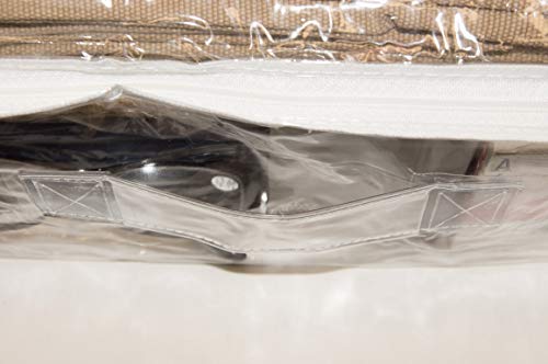 Clear Vinyl Zippered Storage Bags 12 x 15 x 4 Inch 10-Pack