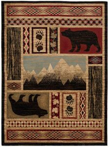 mayberry rugs aspen area rug, 2'3"x3'3", multicolor