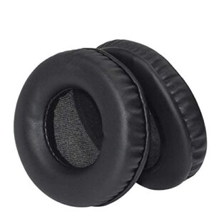 mdr nc7 headphone earpad replacement ear pads cushion compatible with philips shb3060 sony mdr-nc6 mdr nc6 akg k518 k518dj k518le k81 noise canceling headset(black)