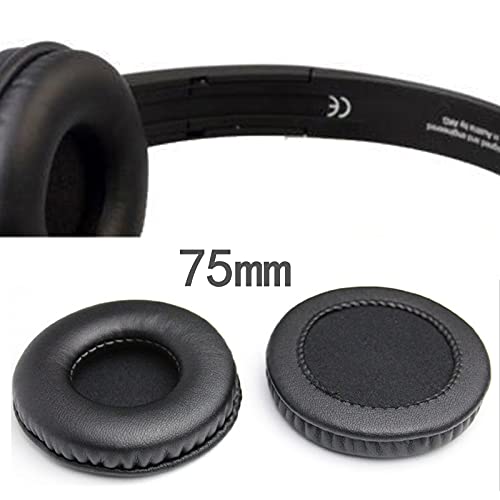 MDR NC7 Headphone Earpad Replacement Ear Pads Cushion Compatible with Philips SHB3060 Sony MDR-NC6 MDR NC6 AKG K518 K518DJ K518LE K81 Noise Canceling Headset(Black)