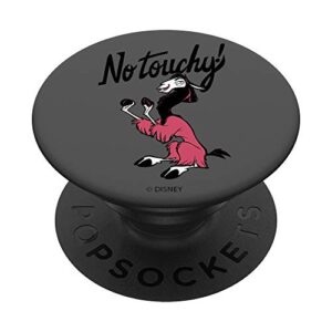 disney emperors new groove llama kuzco no touchy! popsockets popgrip: swappable grip for phones & tablets