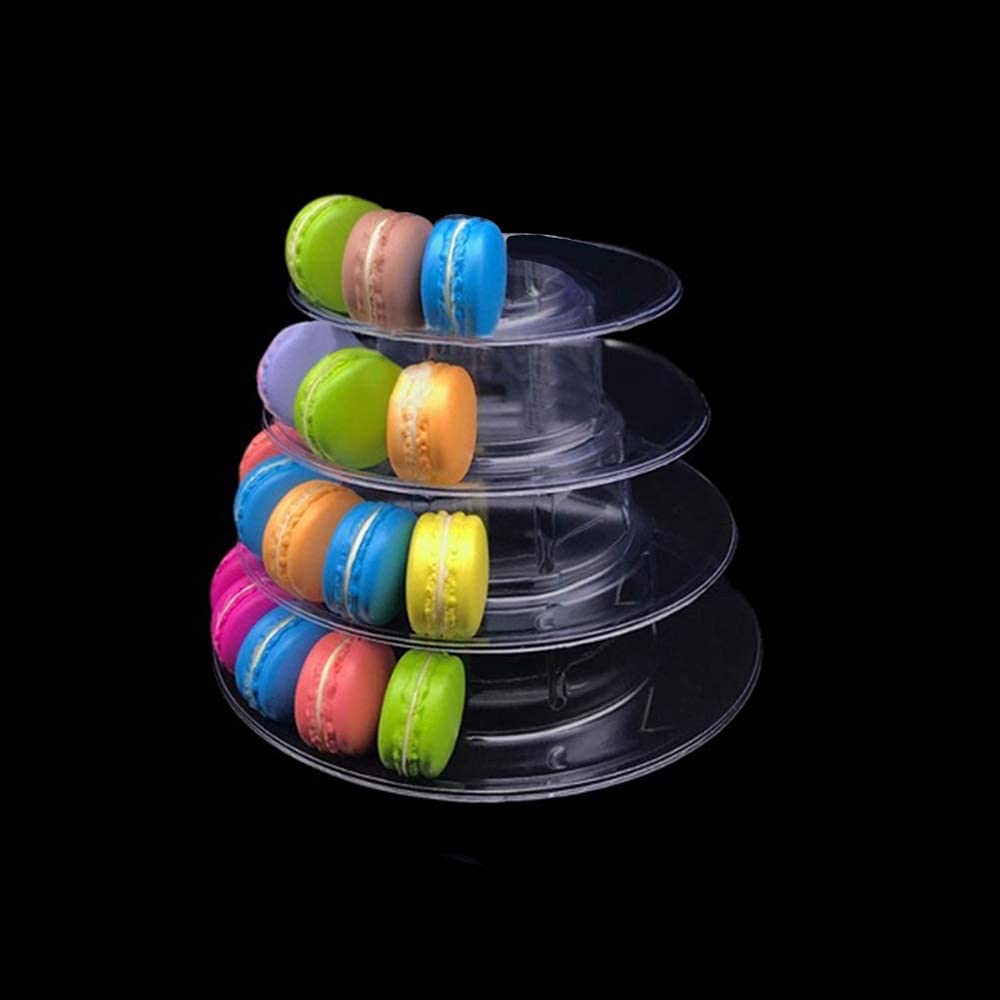 Candora 4-Storey Macaron Display Stand Cake Stand Macaron Tower