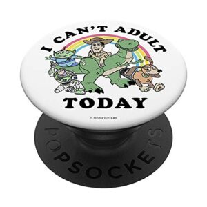 disney pixar toy story toy friends i can't adult today popsockets popgrip: swappable grip for phones & tablets
