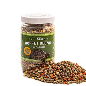 flukers 70024 buffet blend tortoise food, 12.5oz