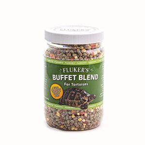 Flukers 70024 Buffet Blend Tortoise Food, 12.5oz