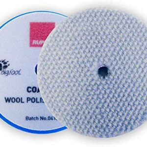 Rupes 6.75" (170MM) Blue COARSE Wool PAD, 9.BW180H