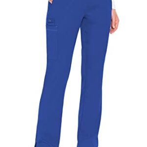 Med Couture Touch Women's Yoga 2 Cargo Pocket Pant, Royal, Medium