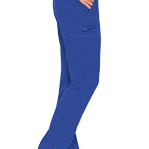 Med Couture Touch Women's Yoga 2 Cargo Pocket Pant, Royal, Medium