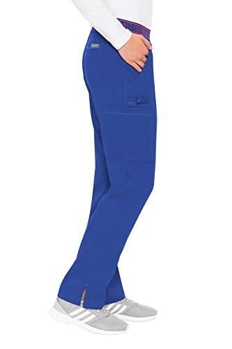 Med Couture Touch Women's Yoga 2 Cargo Pocket Pant, Royal, Medium