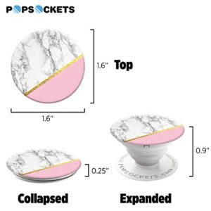 PopSockets: Collapsible Grip & Stand for Phones and Tablets - Marble Chic