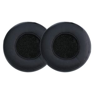 kwmobile ear pads compatible with beats pro earpads - 2x replacement for headphones - black