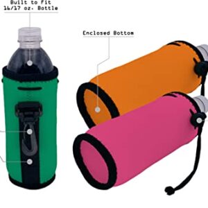 Blank Neoprene Water Bottle Coolie (2 Pack, Burgundy)