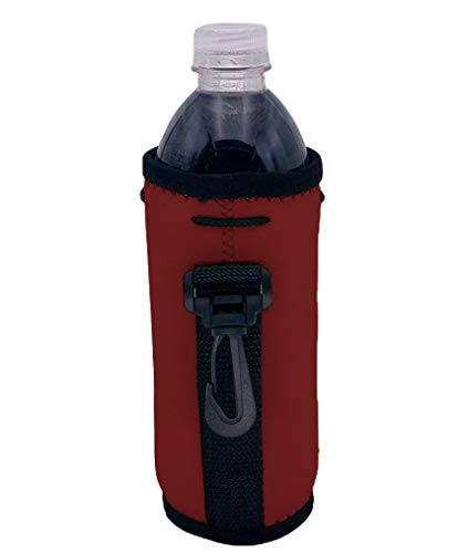 Blank Neoprene Water Bottle Coolie (2 Pack, Burgundy)