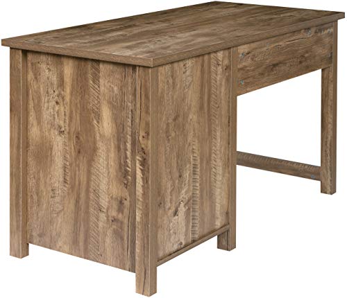 OneSpace Norwood Range 3-Drawer Locker Writing Desk, Oak