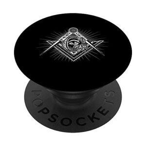 illuminati all seeing eye conspiracy theory gift popsockets popgrip: swappable grip for phones & tablets