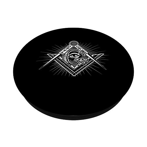 Illuminati All Seeing Eye Conspiracy Theory Gift PopSockets PopGrip: Swappable Grip for Phones & Tablets