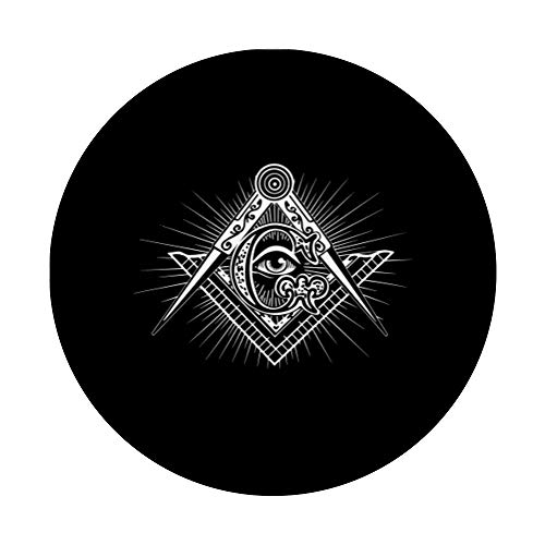 Illuminati All Seeing Eye Conspiracy Theory Gift PopSockets PopGrip: Swappable Grip for Phones & Tablets
