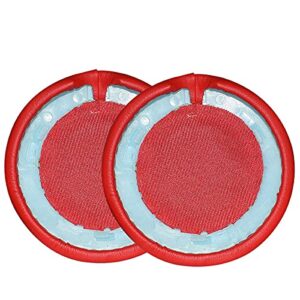 Pro Headphones Ear Cushions Replacement Earpads Compatible with Monster Beats by Dr Dre Pro Detox Over-Ear Headphones (Red)