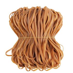 240 pack large rubber bands, esee heavy duty trash can band, strong elastic bands for office supply, garbage cans, file folders, size 8 inches