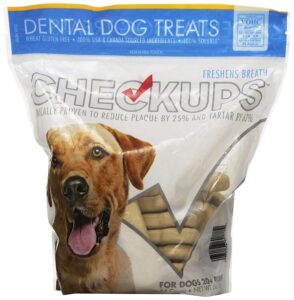 checkups- dental dog treats, 24ct 48 oz. for dogs 20+ pounds value size 3 pack (72 count)