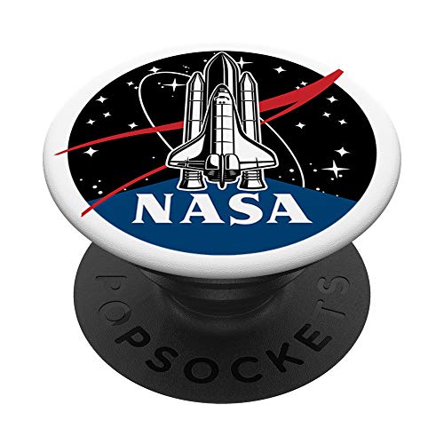 NASA Shuttle Launch With Logo and Stars PopSockets PopGrip: Swappable Grip for Phones & Tablets