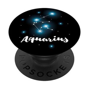 aquarius astrological sign zodiac pop socket