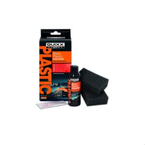 quixx 10188 black plastic color - trim restorer, transforms old, weathered plastic to like new condition, use on your automobile or motorcycle