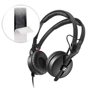 kwmobile Headband Cushion Pad Compatible with Sennheiser HD25 / HD25 Plus - Headphones PU Leather Cushion - Black