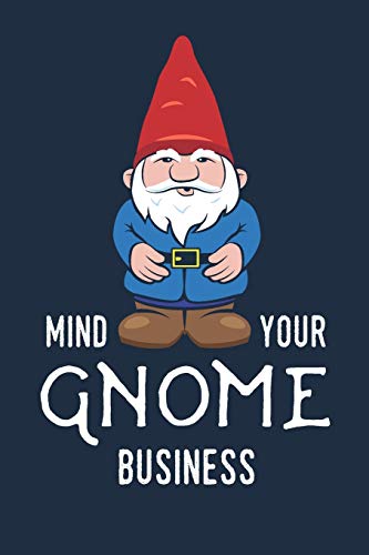 Gnome Notebook and Journal: Blank Lined for Writing and Note Taking