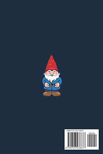 Gnome Notebook and Journal: Blank Lined for Writing and Note Taking