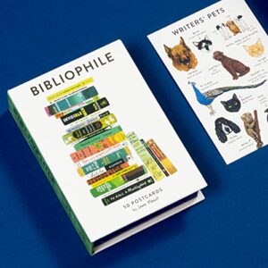 Bibliophile: 50 Postcards: (Literary Postcards, Stationery Gift for Book Lovers)